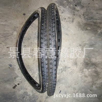 长期销售 人力车轮胎 工具车轮胎 橡胶轮【图】
